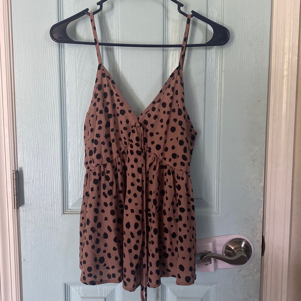 SHEIN, Animal Print Tank